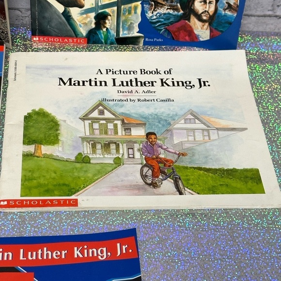 Biographies Lot of 5 Books Great Men and Women in History Martin Luther King Jr. - Picture 7 of 16